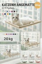 Fenster - Hängematte für Katzen – Tragbar, stabil & sonnig bequem | Furrivio™ für Hunde & Katzen – jetzt bei Furrivio™ kaufen