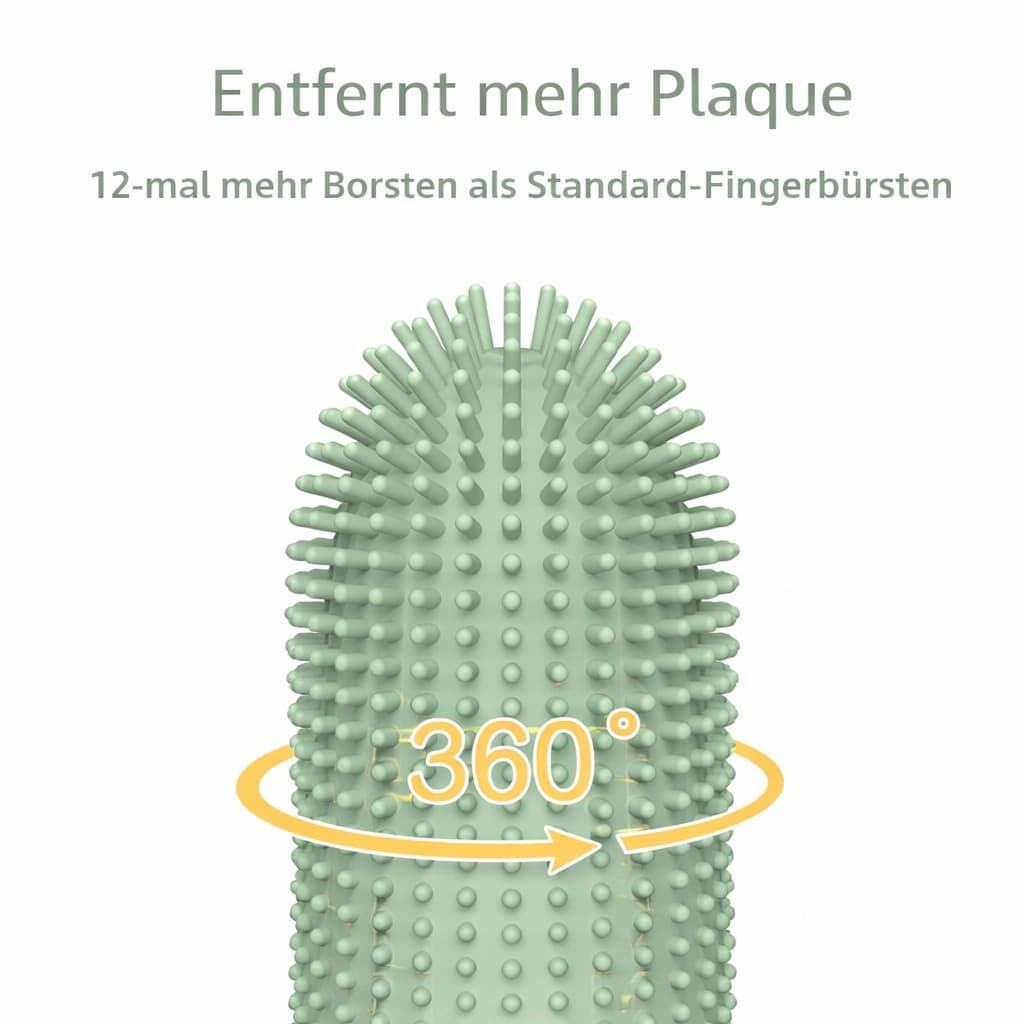 Fingerzahnbürste für Hunde - praktische Hundezahnbürste für Hunde & Katzen – jetzt bei Furrivio kaufen