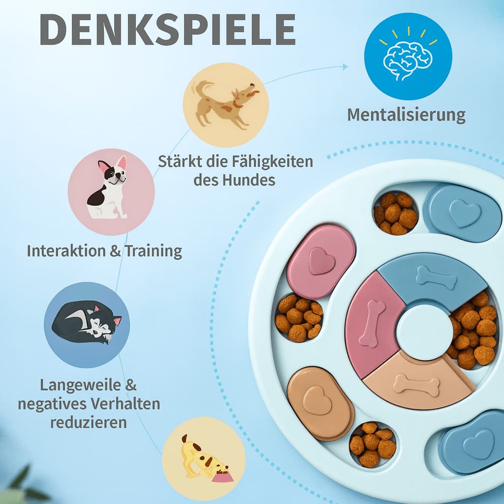 Futter Spielzeug für Hunde – Spiel, Spaß & langsames Fressen! | Furrivio™ für Hunde & Katzen – jetzt bei Furrivio™ kaufen
