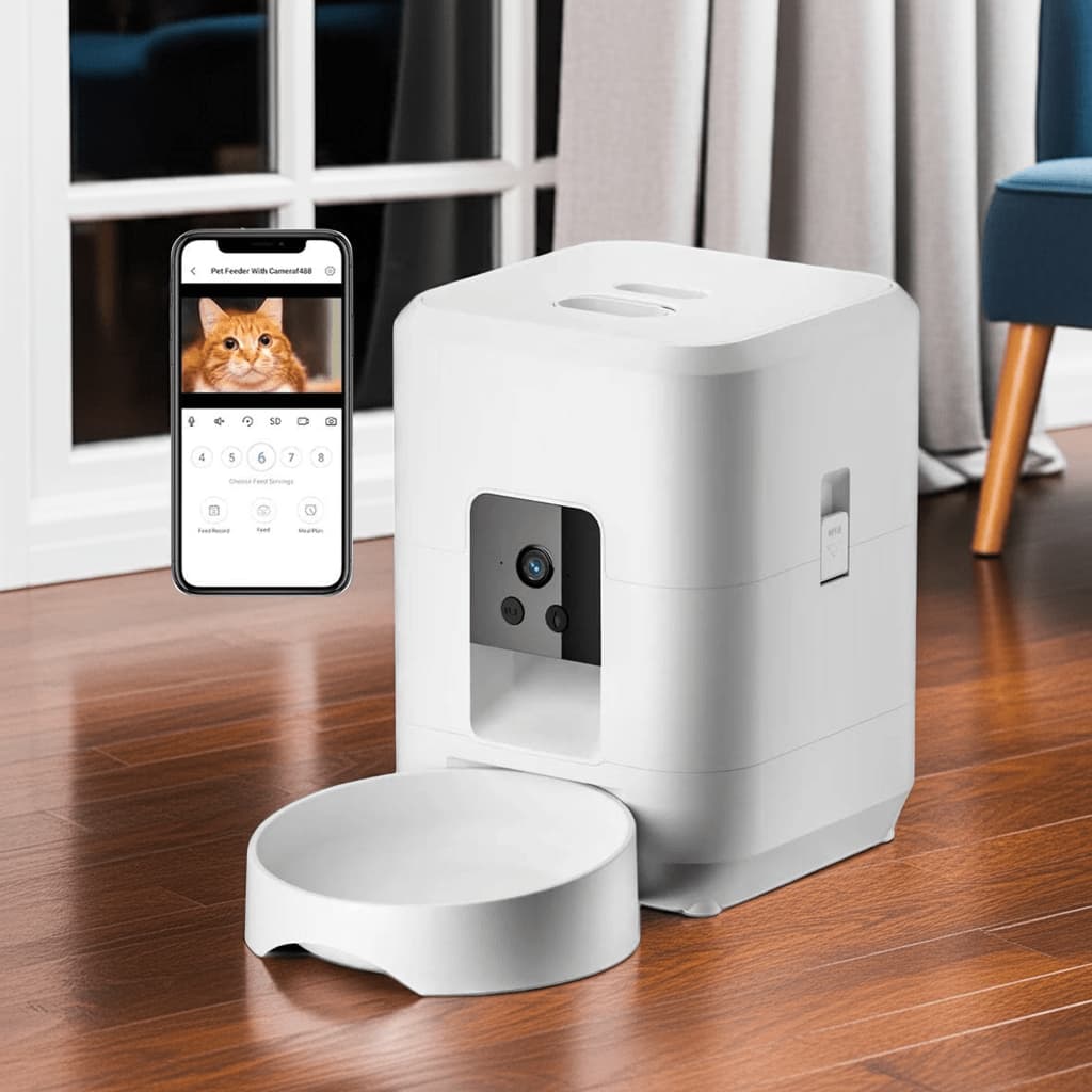 Futterautomat für Katzen – automatisch, mit Kamera & App | Furrivio™ für Hunde & Katzen – jetzt bei Furrivio™ kaufen