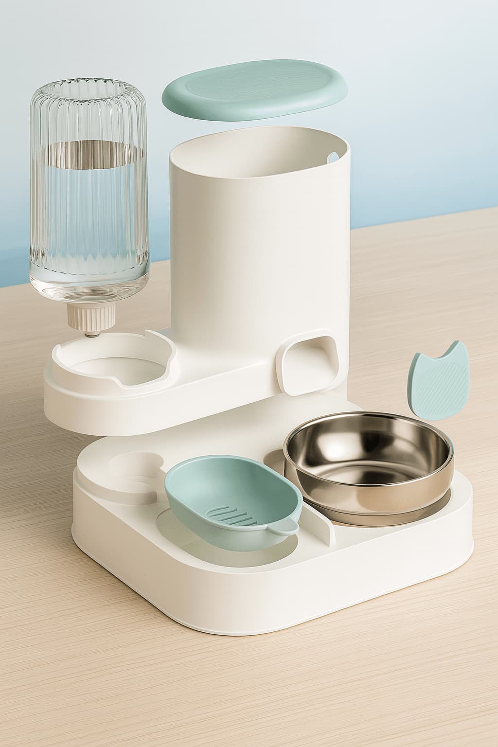 Futterstation für Katzen – Automatisch & hygienisch | Furrivio™ für Hunde & Katzen – jetzt bei Furrivio™ kaufen