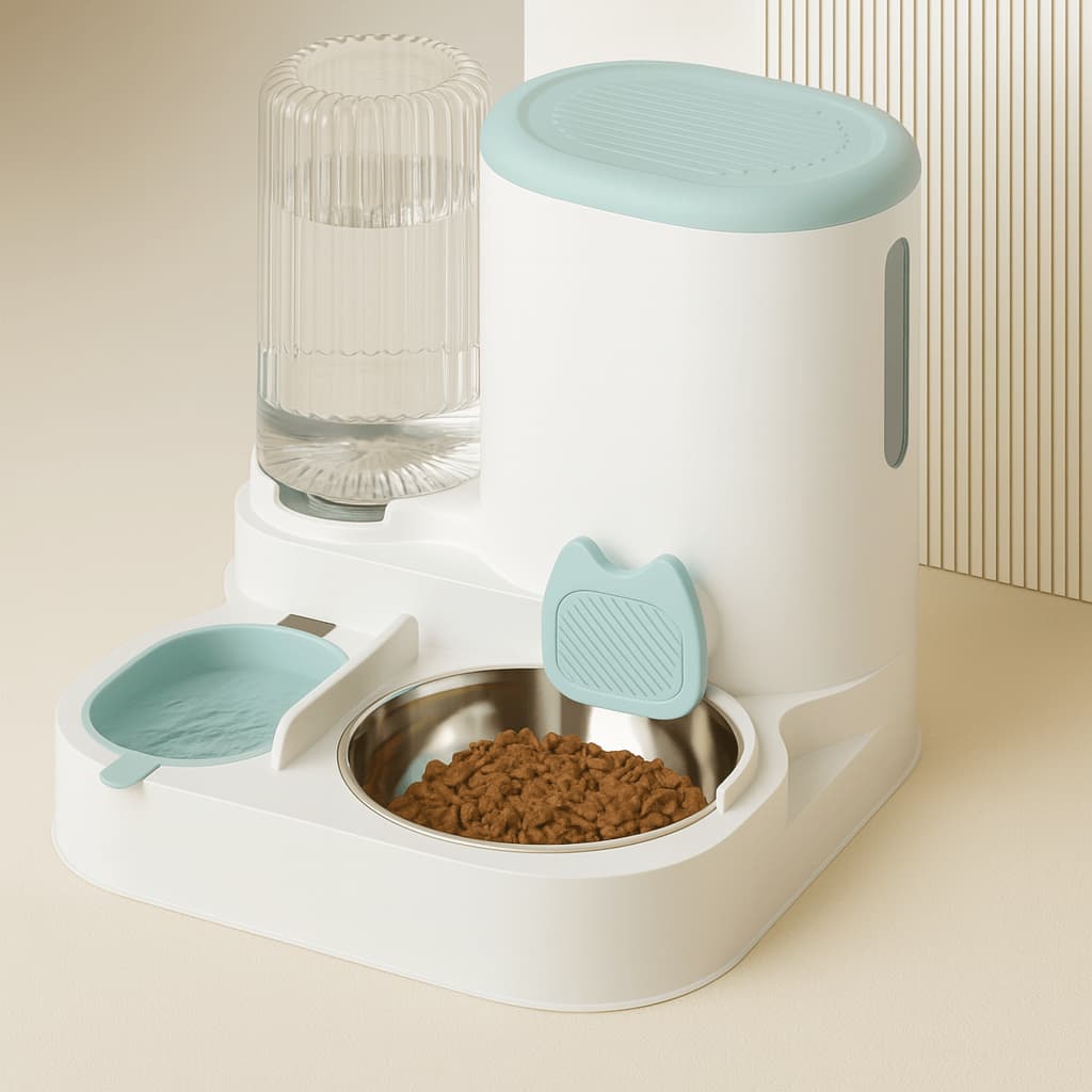 Futterstation für Katzen – Automatisch & hygienisch | Furrivio™ für Hunde & Katzen – jetzt bei Furrivio™ kaufen