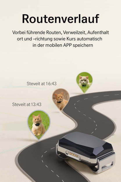 GPS - Tracker für Katzen – Wasserdicht, Anti - Verlust & Smartes Ortungsgerät | Furrivio™ für Hunde & Katzen – jetzt bei Furrivio™ kaufen