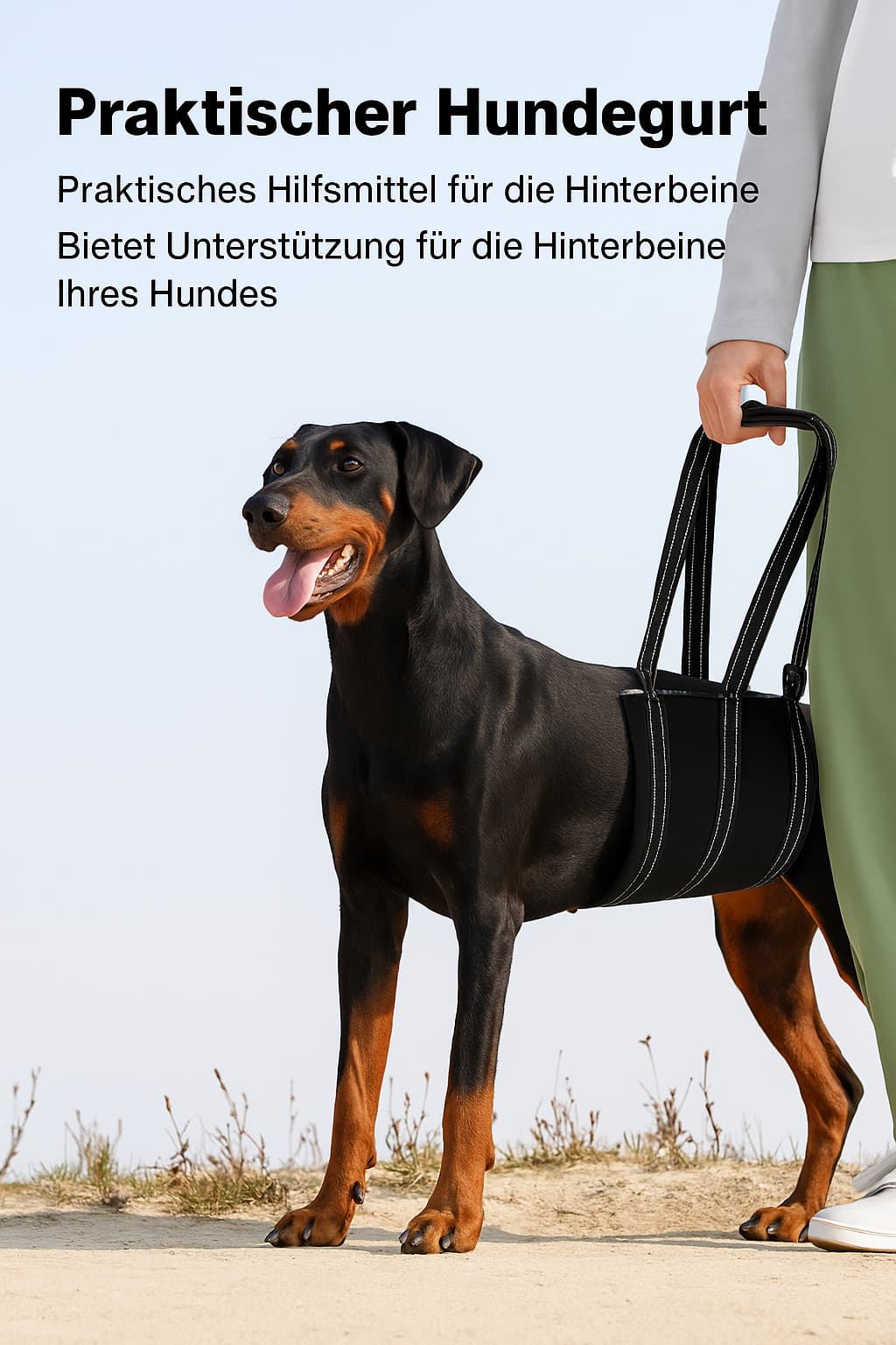 Hebegeschirr für Hunde - Tragehilfe für Hinterbeine | Furrivio™ für Hunde & Katzen – jetzt bei Furrivio™ kaufen