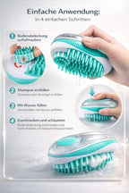 Hunde Badebürste 2 - in - 1 – Silikon Massage - & Reinigungsbürste für Hunde & Katzen – jetzt bei Furrivio kaufen