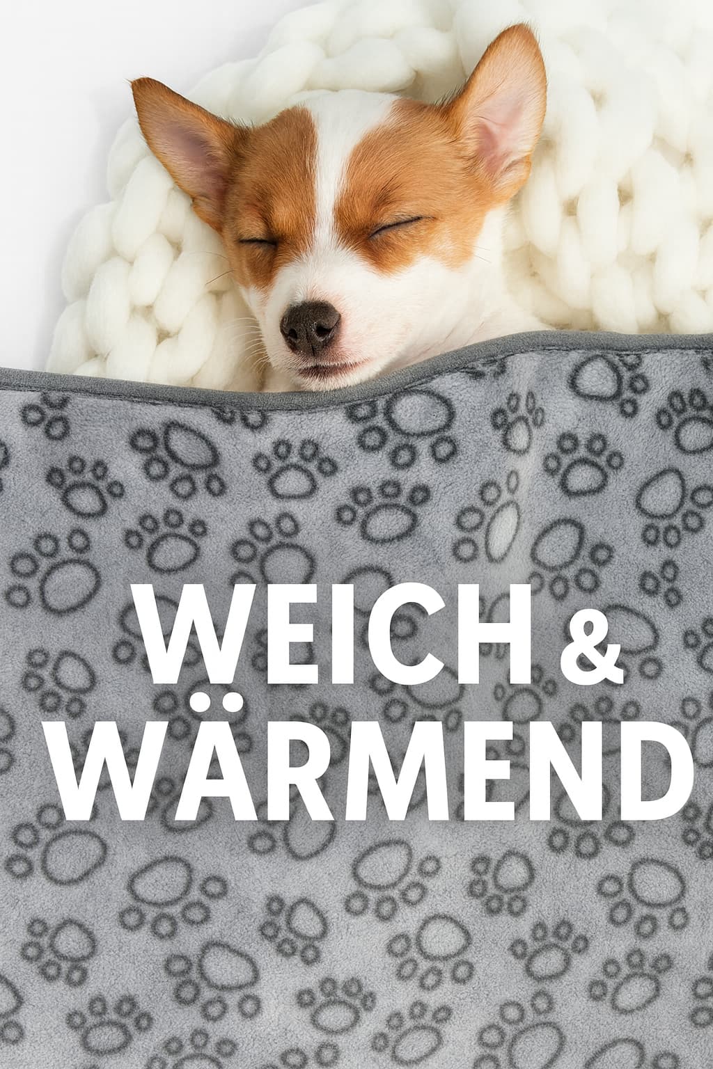 Hunde Kuscheldecke - faltbare Hundedecke (waschbar) | Furrivio für Hunde & Katzen – jetzt bei Furrivio™ kaufen