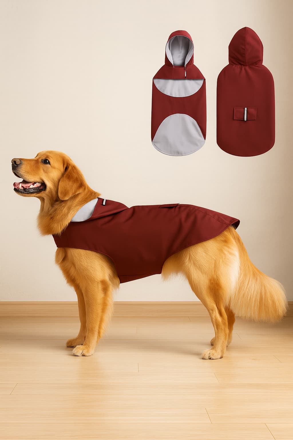 Hunde Regenmantel – wasserdichte und bequeme Hunde Regenjacke | Furrivio™ für Hunde & Katzen – jetzt bei Furrivio™ kaufen