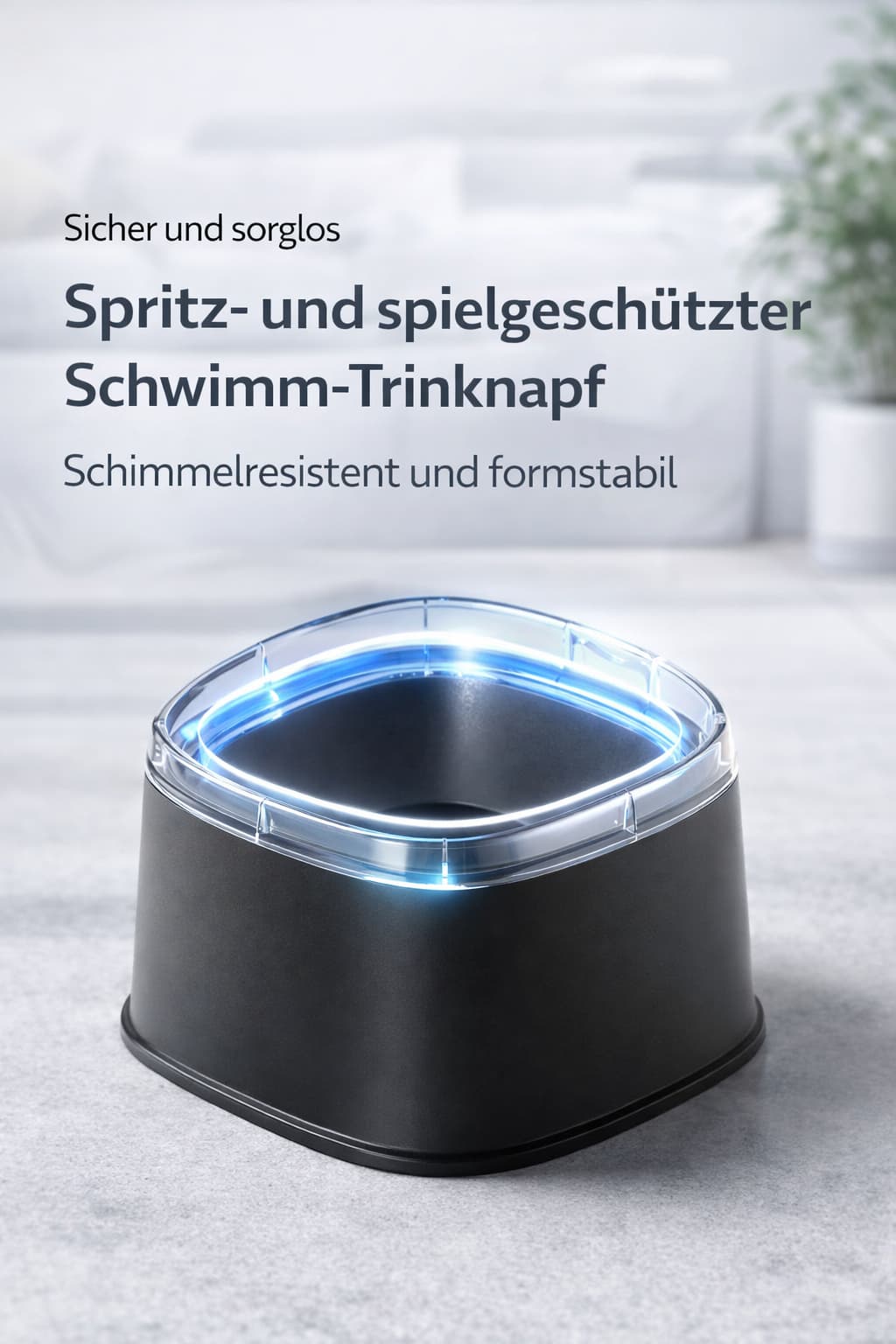 Hunde Wassernapf mit Spritzschutz - Hundenapf von Furrivio™ für Hunde & Katzen – jetzt bei Furrivio kaufen