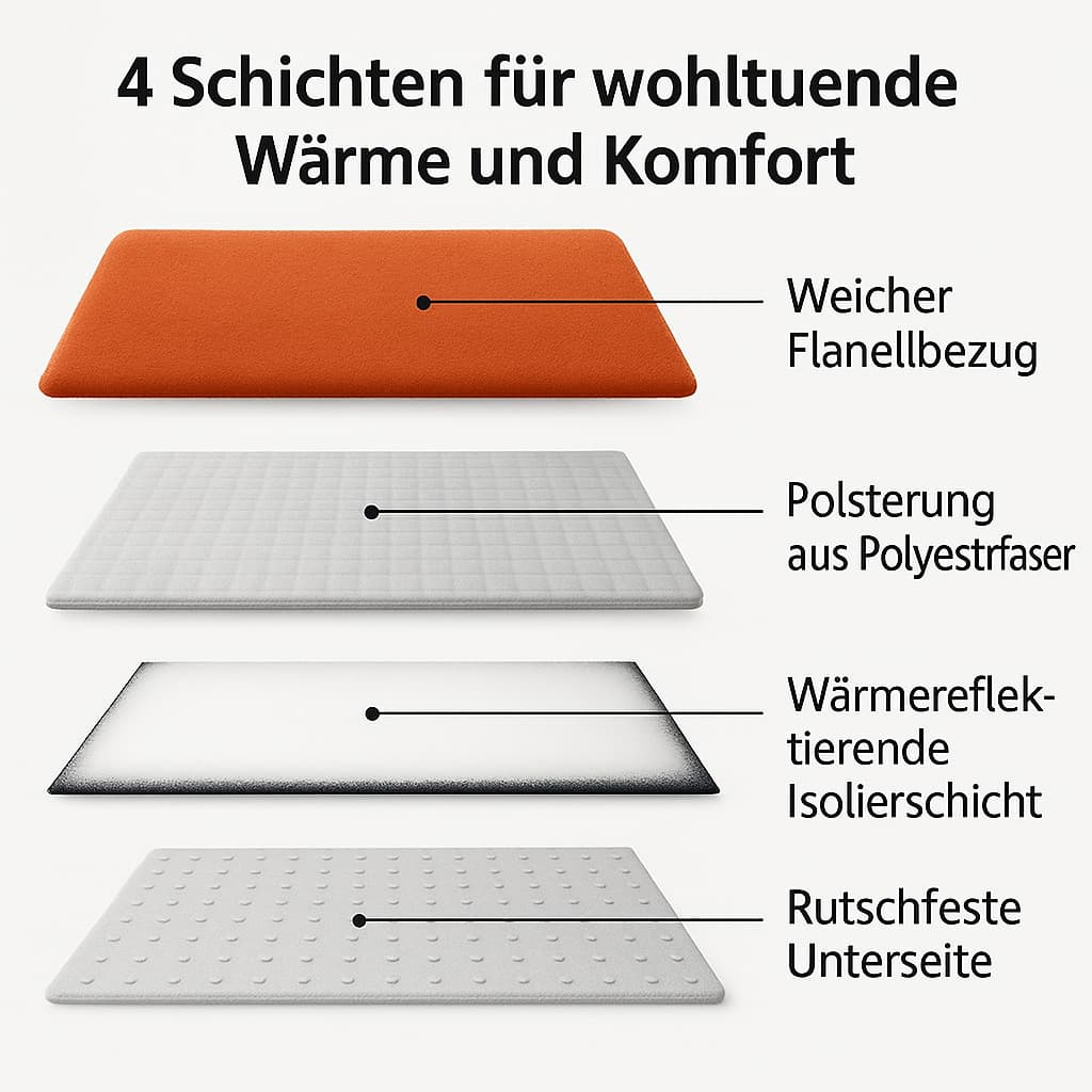 Hundebett mit Heizung - selbstwärmendes Hundekissen | Furrivio™ für Hunde & Katzen – jetzt bei Furrivio™ kaufen