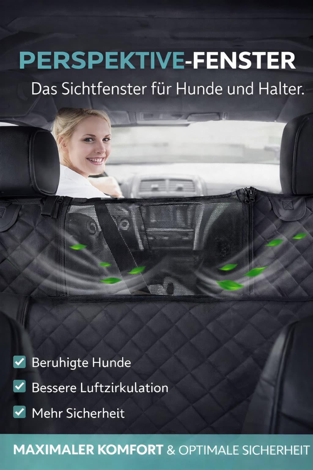 Hundedecke Auto Rücksitz | Hunde Schondecke für Rückbank für Hunde & Katzen – jetzt bei Furrivio™ kaufen