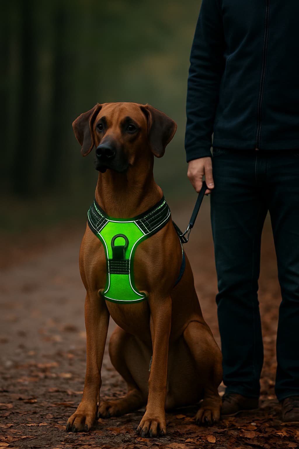 Hundegeschirr Leuchtend – No - Pull Weste LED | Furrivio™ für Hunde & Katzen – jetzt bei Furrivio™ kaufen