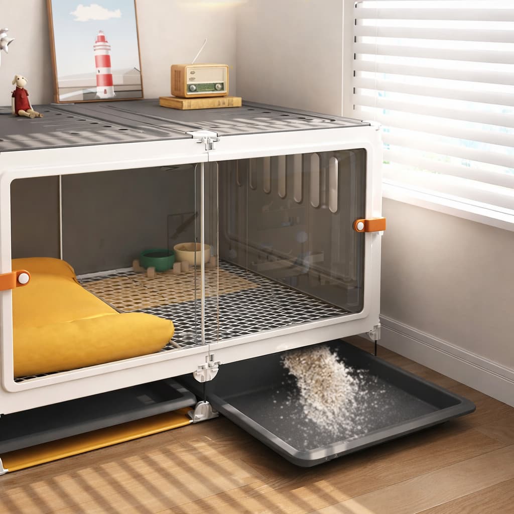 Hundekäfig für die Wohnung - Hundehaus für drinnen | Furrivio™ für Hunde & Katzen – jetzt bei Furrivio kaufen