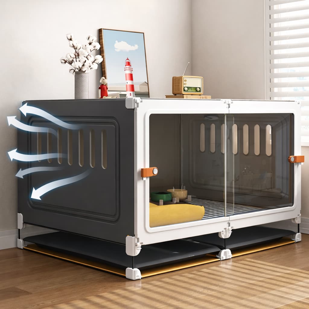 Hundekäfig für die Wohnung - Hundehaus für drinnen | Furrivio™ für Hunde & Katzen – jetzt bei Furrivio kaufen