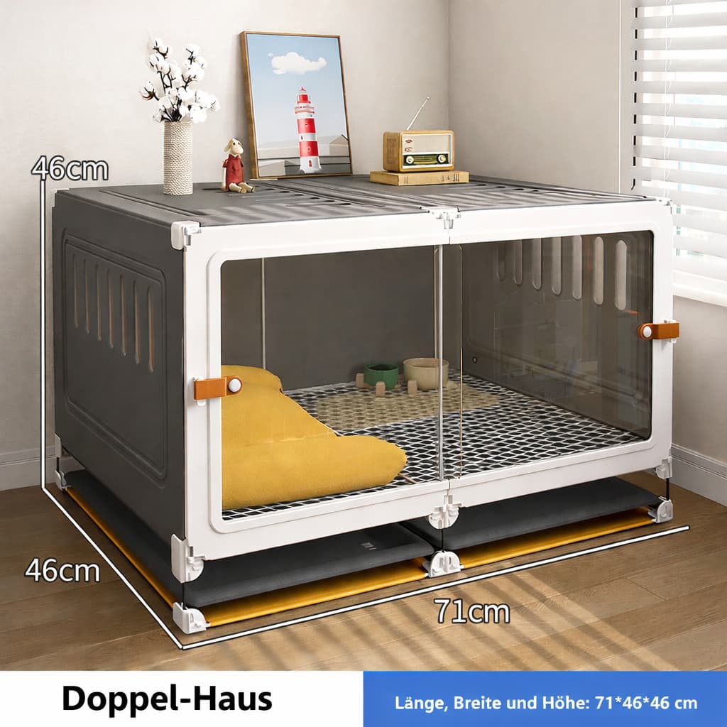 Hundekäfig für die Wohnung - Hundehaus für drinnen | Furrivio™ für Hunde & Katzen – jetzt bei Furrivio kaufen