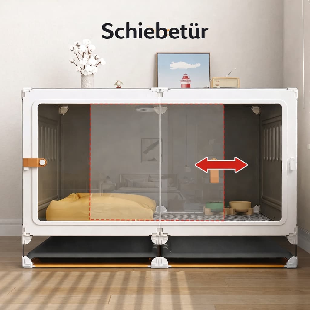 Hundekäfig für die Wohnung - Hundehaus für drinnen | Furrivio™ für Hunde & Katzen – jetzt bei Furrivio kaufen