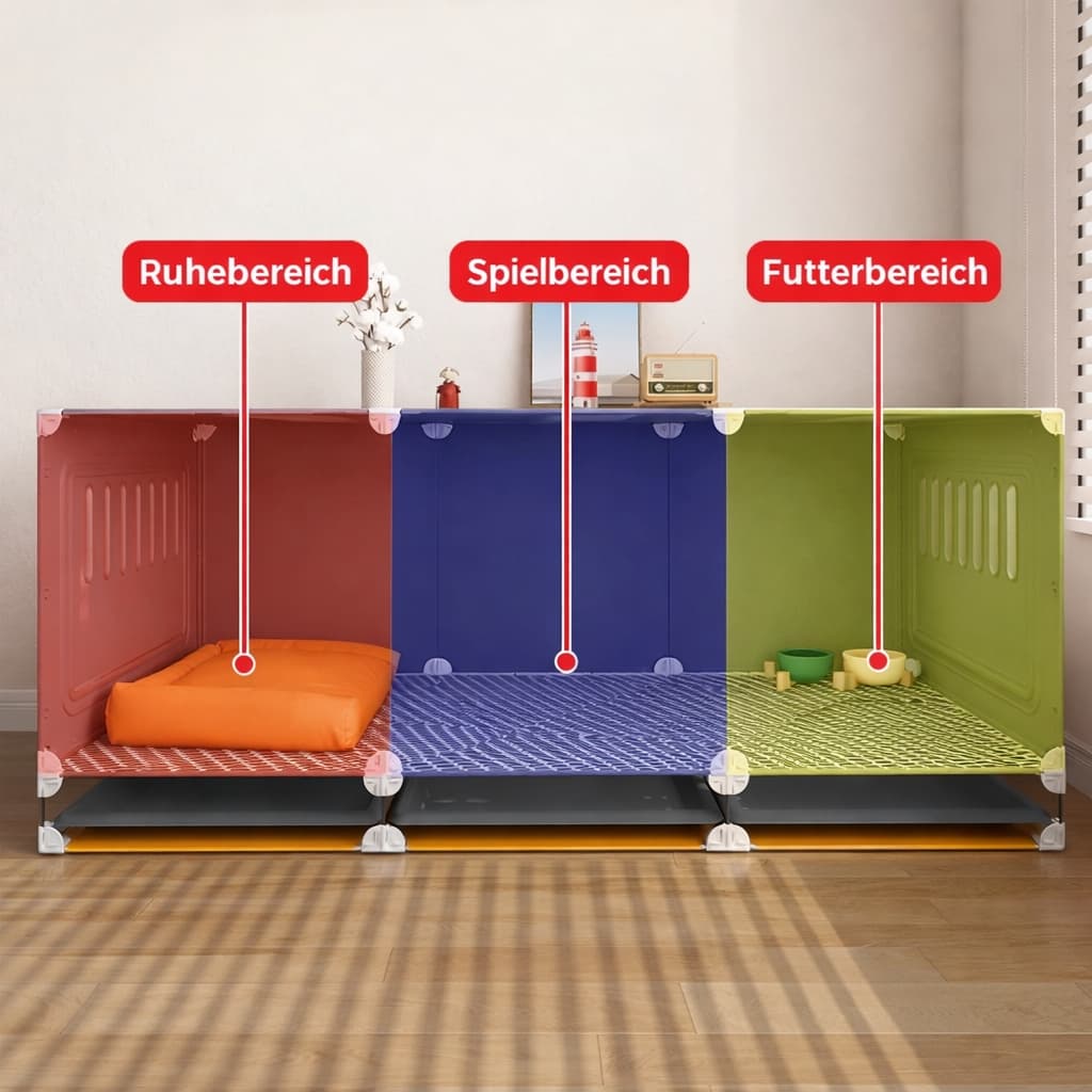 Hundekäfig für die Wohnung - Hundehaus für drinnen | Furrivio™ für Hunde & Katzen – jetzt bei Furrivio kaufen