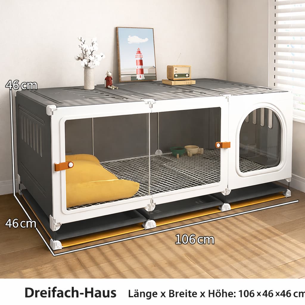 Hundekäfig für die Wohnung - Hundehaus für drinnen | Furrivio™ für Hunde & Katzen – jetzt bei Furrivio kaufen