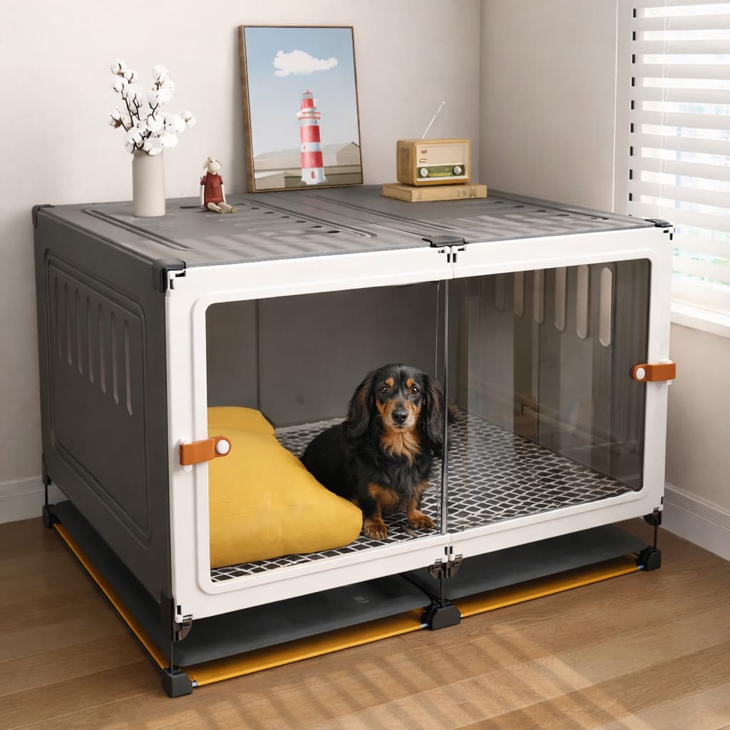 Hundekäfig für die Wohnung - Hundehaus für drinnen | Furrivio™ für Hunde & Katzen – jetzt bei Furrivio kaufen
