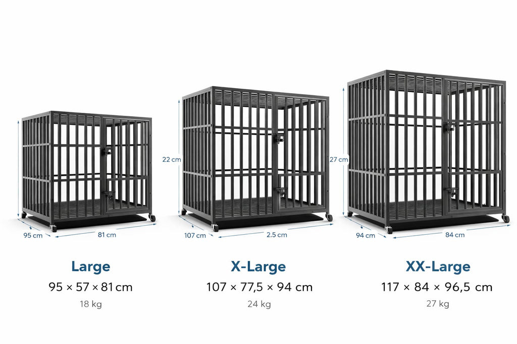 Hundekäfig XXL - Hundebox für große Hunde | Furrivio™ für Hunde & Katzen – jetzt bei Furrivio kaufen
