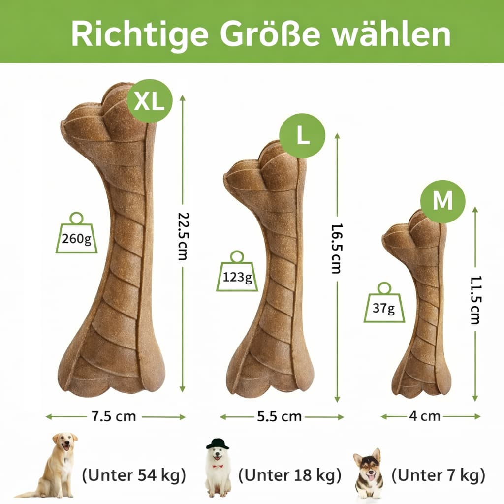 Hundeknochen Spielzeug - robuster Hundespielzeug Knochen für Hunde & Katzen – jetzt bei Furrivio kaufen