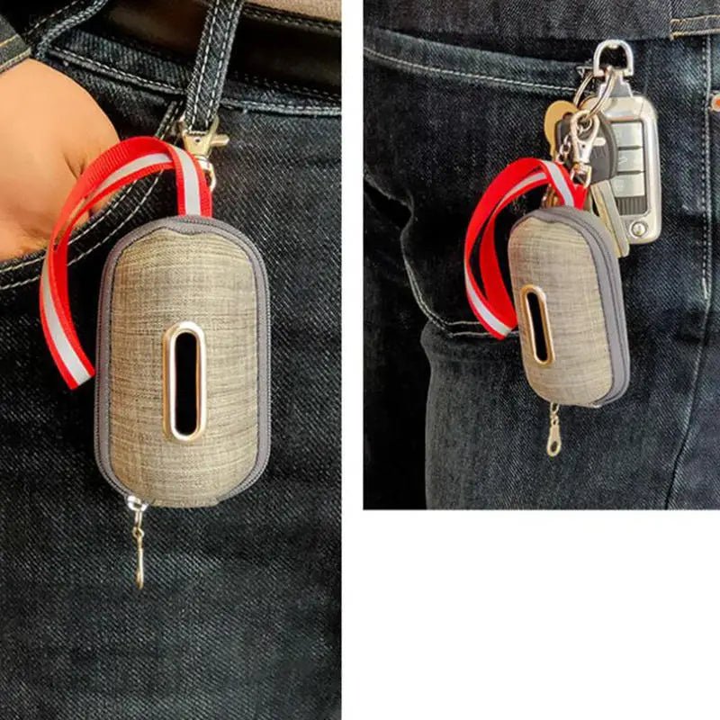 Hundekotbeutel Spender mit Karabiner für unterwegs | Furrivio™ für Hunde & Katzen – jetzt bei Furrivio kaufen