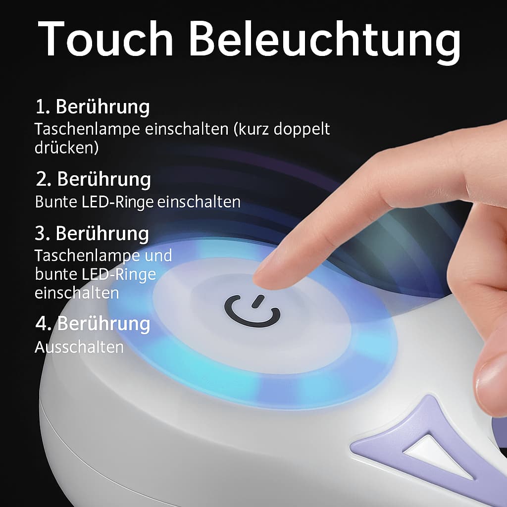 Hundeleine mit Licht – Flexi Leine mit Taschenlampe | Furrivio™ für Hunde & Katzen – jetzt bei Furrivio™ kaufen