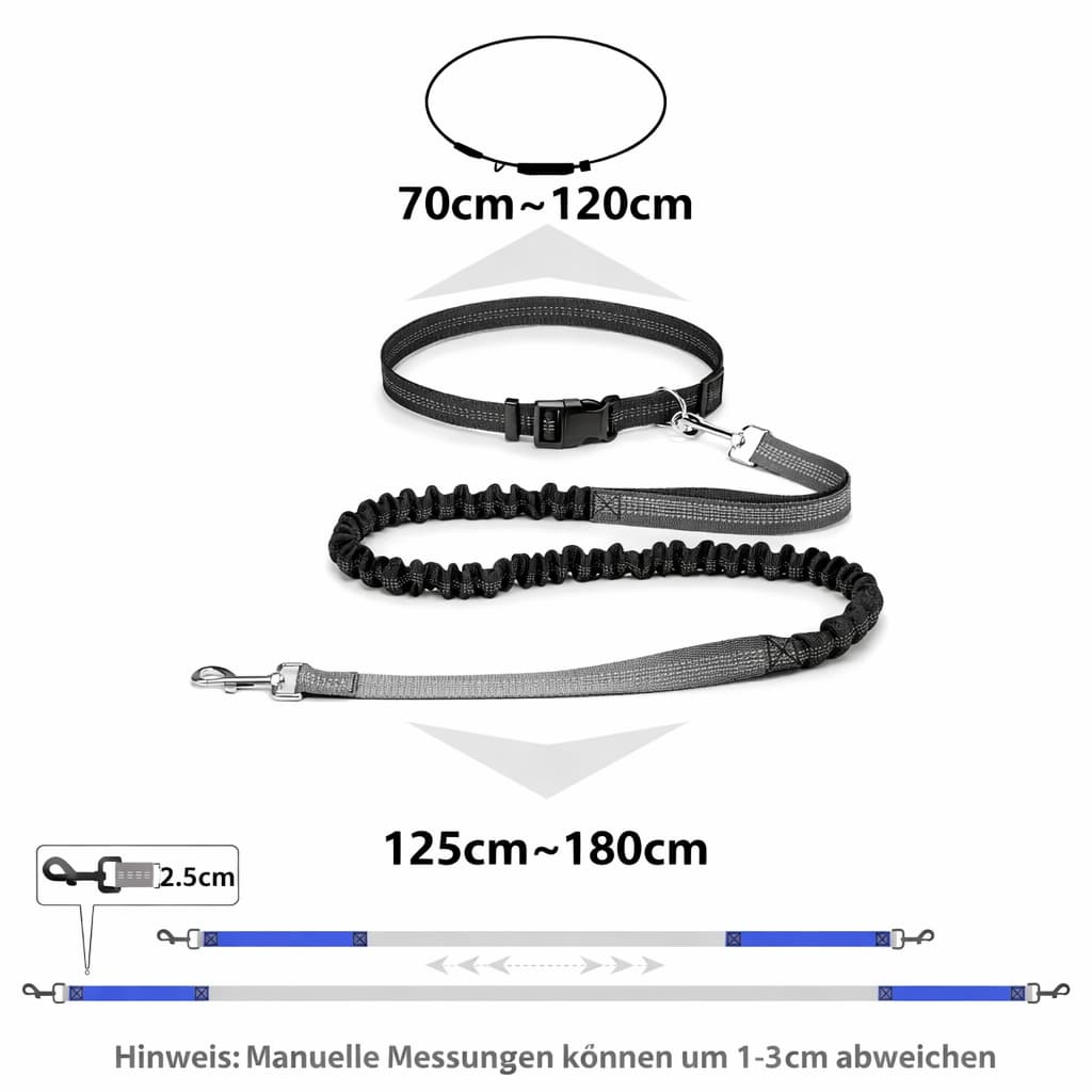 Hundeleine zum Joggen - praktische Joggingleine | Furrivio für Hunde & Katzen – jetzt bei Furrivio kaufen