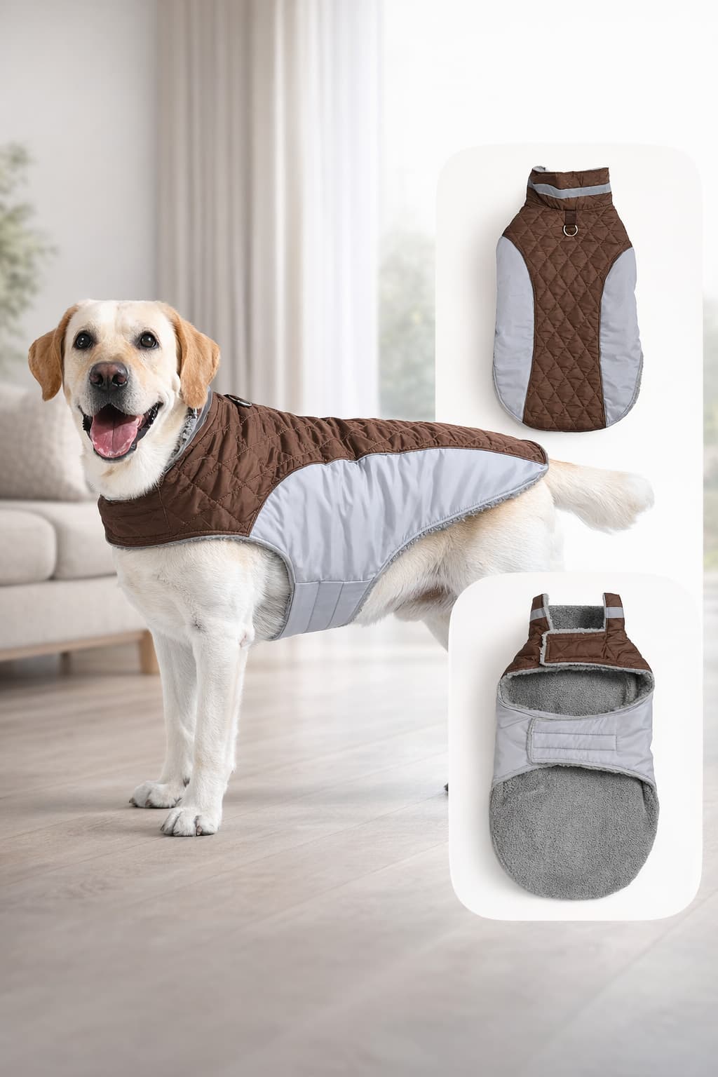 Hundemantel Winter für große Hunde - Hunde Regenmantel XXL für Hunde & Katzen – jetzt bei Furrivio™ kaufen