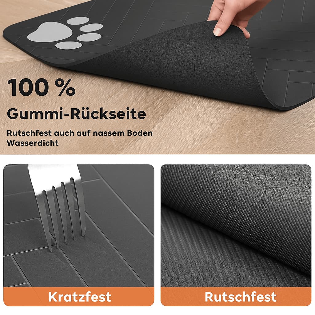 Hundenapf Unterlage - wasserdichte Napf Unterlage | Furrivio™ für Hunde & Katzen – jetzt bei Furrivio™ kaufen