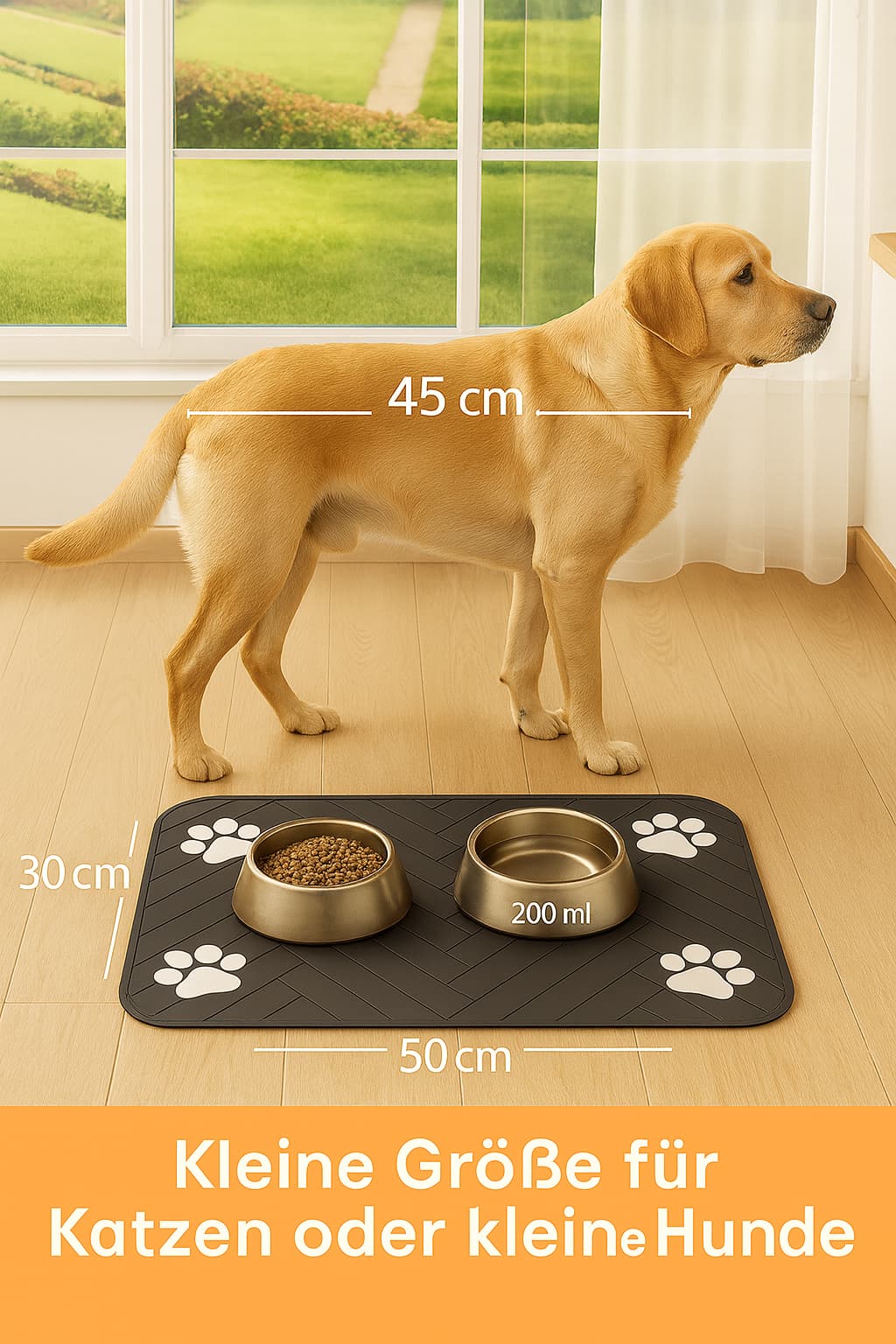 Hundenapf Unterlage - wasserdichte Napf Unterlage | Furrivio™ für Hunde & Katzen – jetzt bei Furrivio™ kaufen