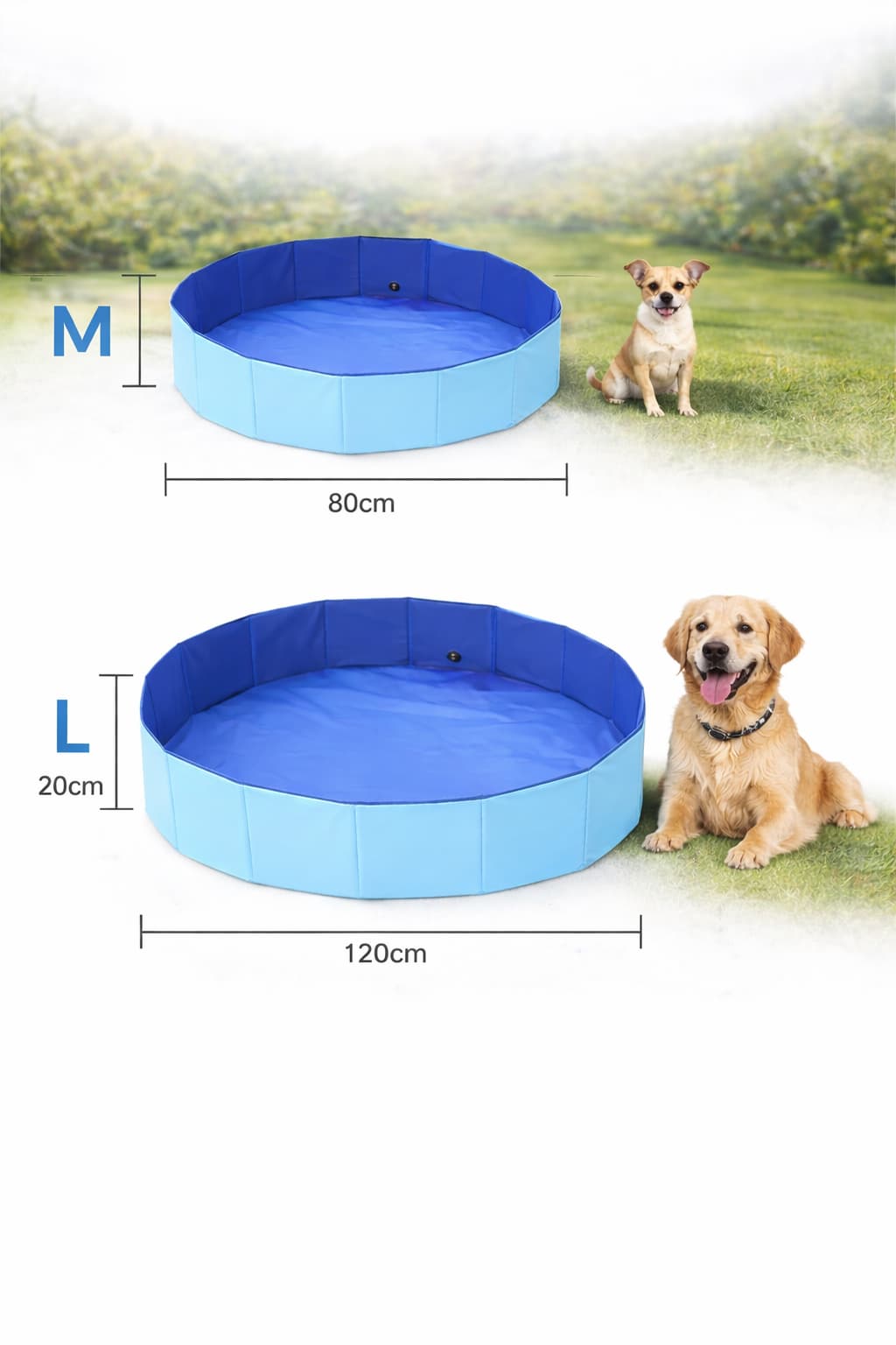 Hundepool faltbar – tolles Schwimmbecken für Hunde | Furrivio™ für Hunde & Katzen – jetzt bei Furrivio kaufen