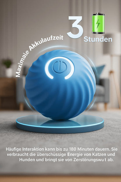 Interaktiver Spielball für Hunde – Hüpfball - Spielzeug auf Knopfdruck | Furrivio™ für Hunde & Katzen – jetzt bei Furrivio™ kaufen
