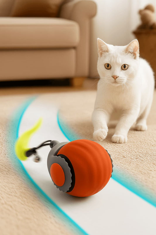 Interaktiver Spielball für Katzen | Furrivio™ für Hunde & Katzen – jetzt bei Furrivio™ kaufen