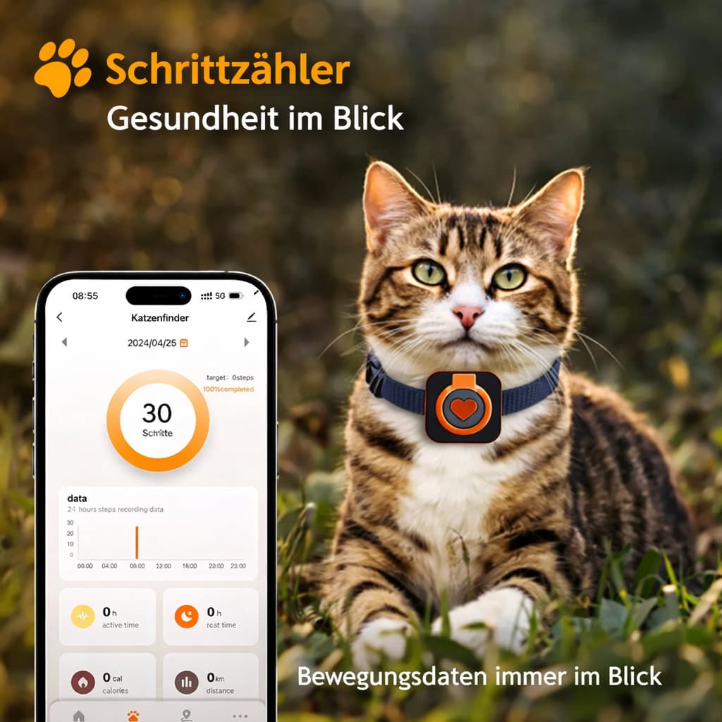 Katzen GPS - Tracker ohne Abo mit 4G - Technologie für Hunde & Katzen – jetzt bei Furrivio kaufen