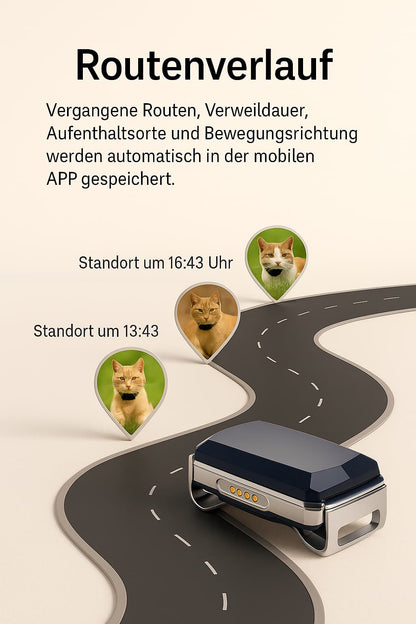 Katzen GPS Tracker ohne Abo (wasserdicht) | Furrivio™ für Hunde & Katzen – jetzt bei Furrivio™ kaufen