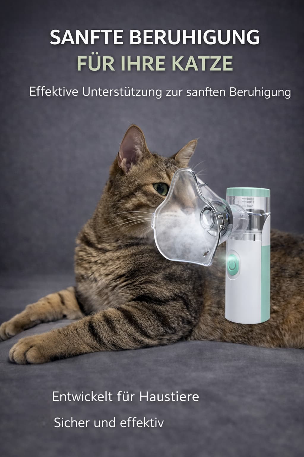 Katzen Inhalator - modernes Inhalationsgerät für Katzen | Furrivio für Hunde & Katzen – jetzt bei Furrivio kaufen