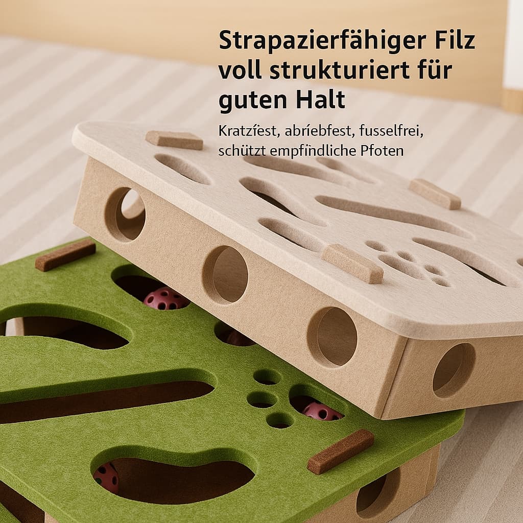 Katzen Intelligenzspielzeug – Interaktives Katzen Puzzle | Furrivio™ für Hunde & Katzen – jetzt bei Furrivio™ kaufen