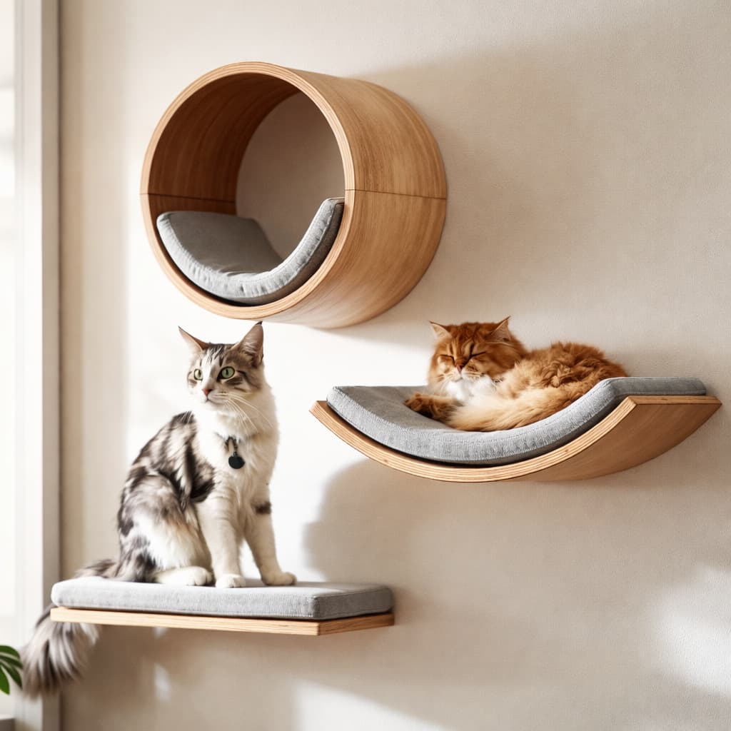 Katzen Kletterwand Set: - hochwertige Katzenwand | Furrivio für Hunde & Katzen – jetzt bei Furrivio kaufen