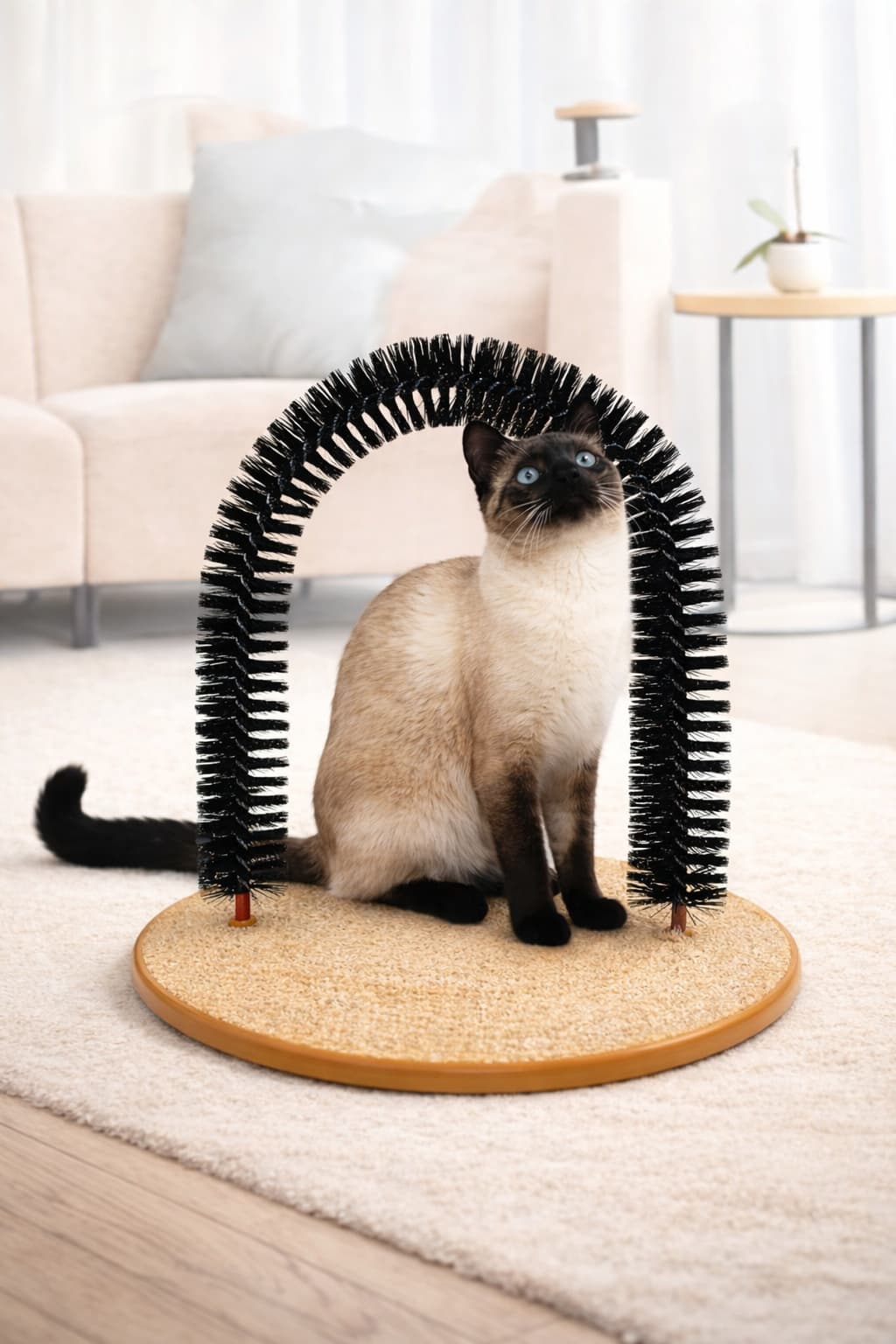 Katzen Massagebürste – Bürstenbogen für Katzen | Furrivio™ für Hunde & Katzen – jetzt bei Furrivio kaufen