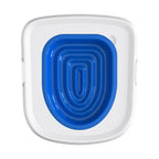 Katzen Toilettentraining Set – Wiederverwendbares Katzenklo Trainer Kit aus Kunststoff