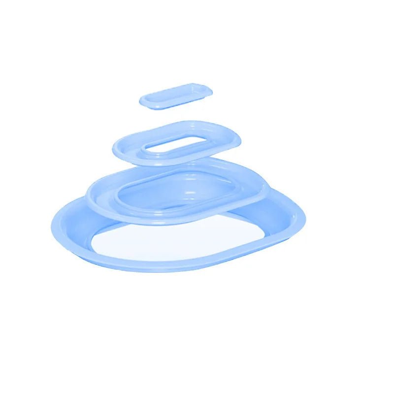 Katzen Toilettentraining Set – Wiederverwendbares Katzenklo Trainer Kit aus Kunststoff