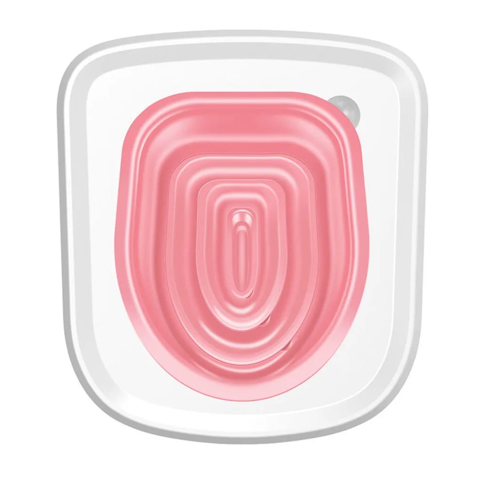 Katzen Toilettentraining Set – Wiederverwendbares Katzenklo Trainer Kit aus Kunststoff