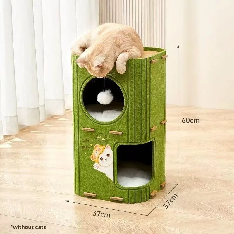 Katzen Turm - Outdoor Katzenturm für Draußen | Furrivio™ für Hunde & Katzen – jetzt bei Furrivio kaufen