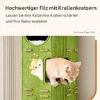 Katzen Turm - Outdoor Katzenturm für Draußen | Furrivio™ für Hunde & Katzen – jetzt bei Furrivio kaufen