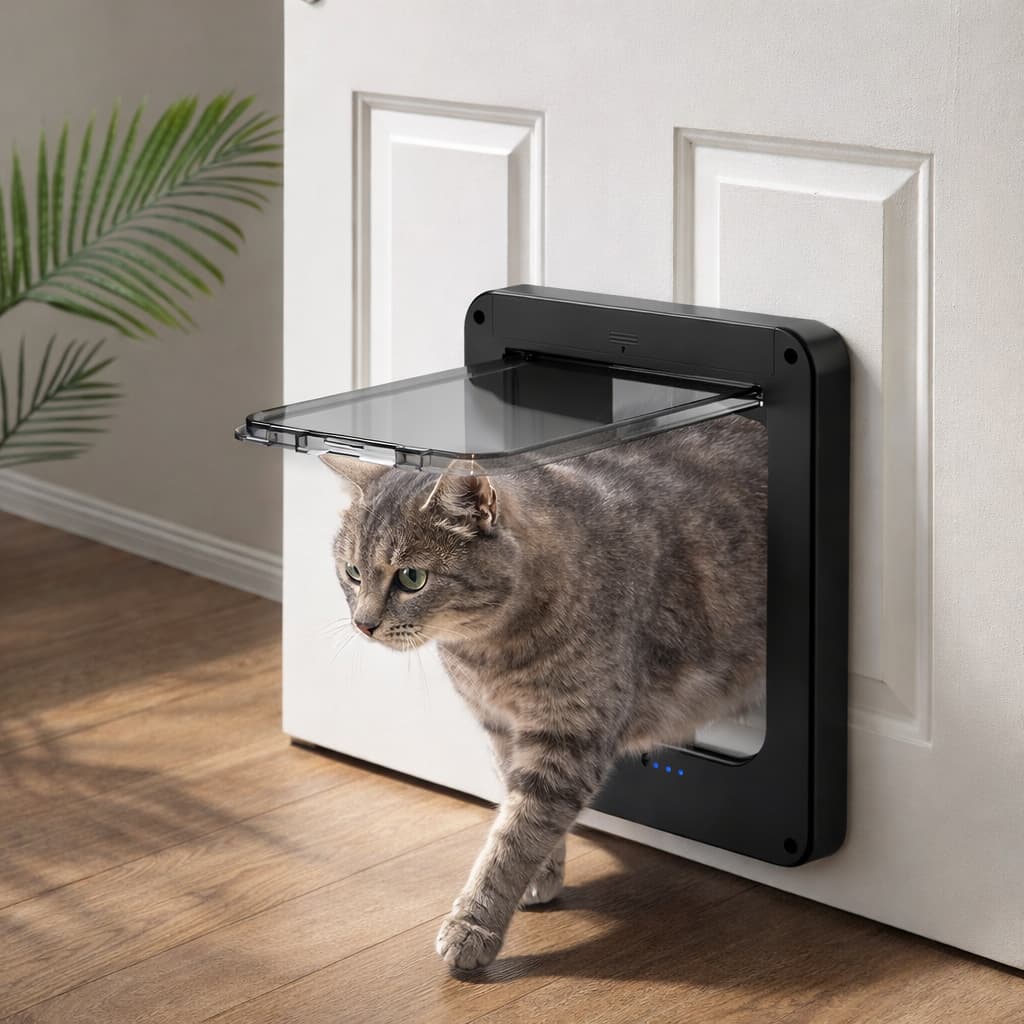 Katzenklappe für große Katzen mit Chip | Furrivio für Hunde & Katzen – jetzt bei Furrivio kaufen