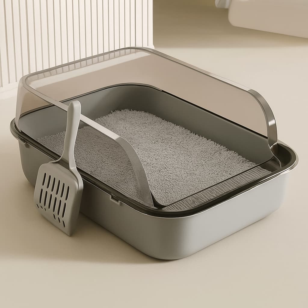 Katzenklo oben offen - hochwertige, günstige Katzenoilette für Hunde & Katzen – jetzt bei Furrivio™ kaufen