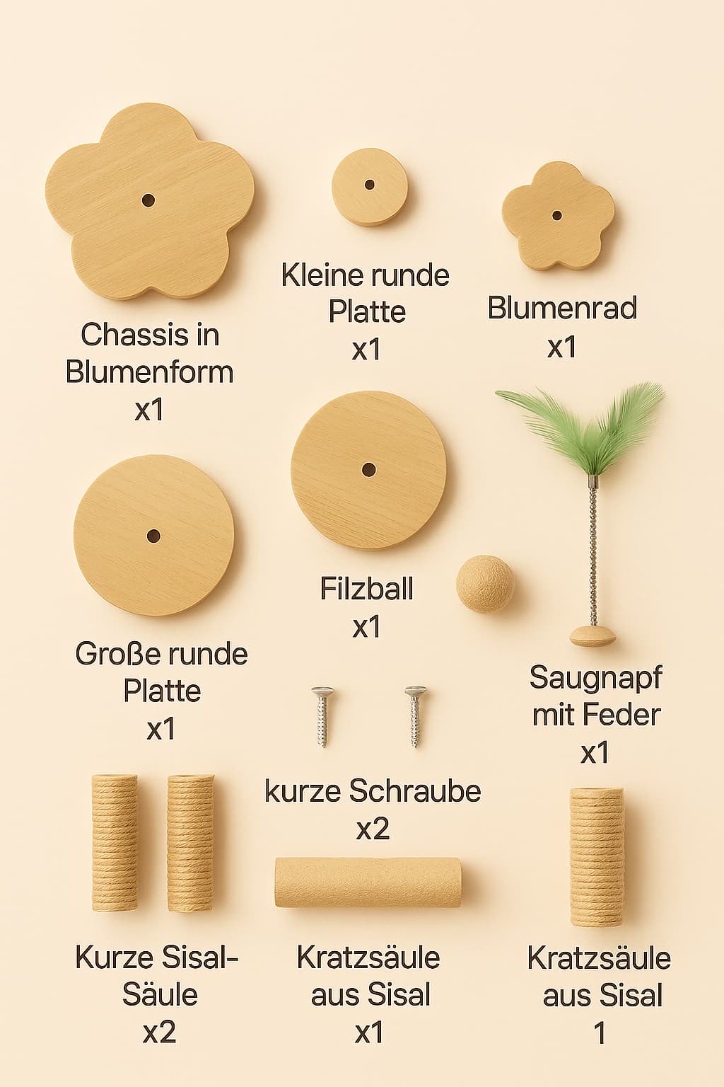 Katzenminze Spielzeug für Katzen – Drehscheibe & Kratzstab für Hunde & Katzen – jetzt bei Furrivio™ kaufen