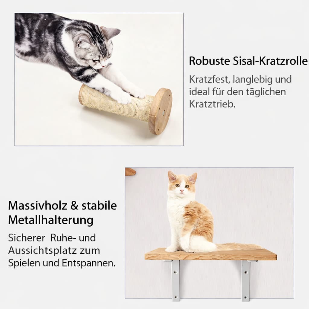 Katzenmöbel Wand - Wandliege, Höhle & mehr | Furrivio für Hunde & Katzen – jetzt bei Furrivio kaufen