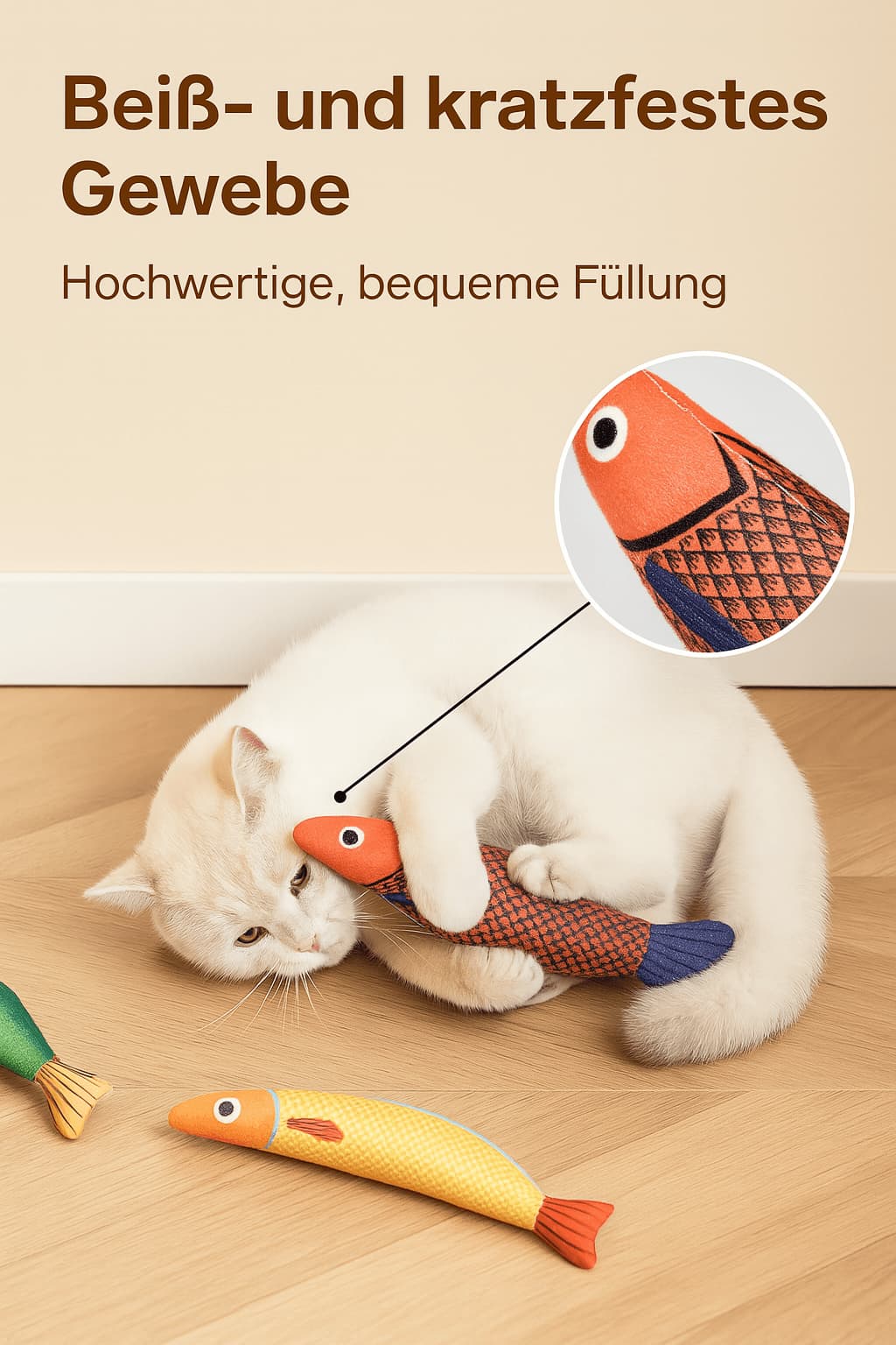 Katzenspielzeug mit Katzenminze – Spiel, Spaß & Zahnpflege | Furrivio™ für Hunde & Katzen – jetzt bei Furrivio™ kaufen