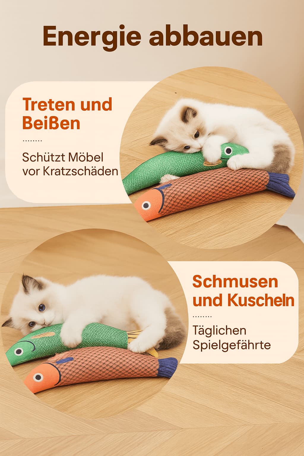 Katzenspielzeug mit Katzenminze – Spiel, Spaß & Zahnpflege | Furrivio™ für Hunde & Katzen – jetzt bei Furrivio™ kaufen